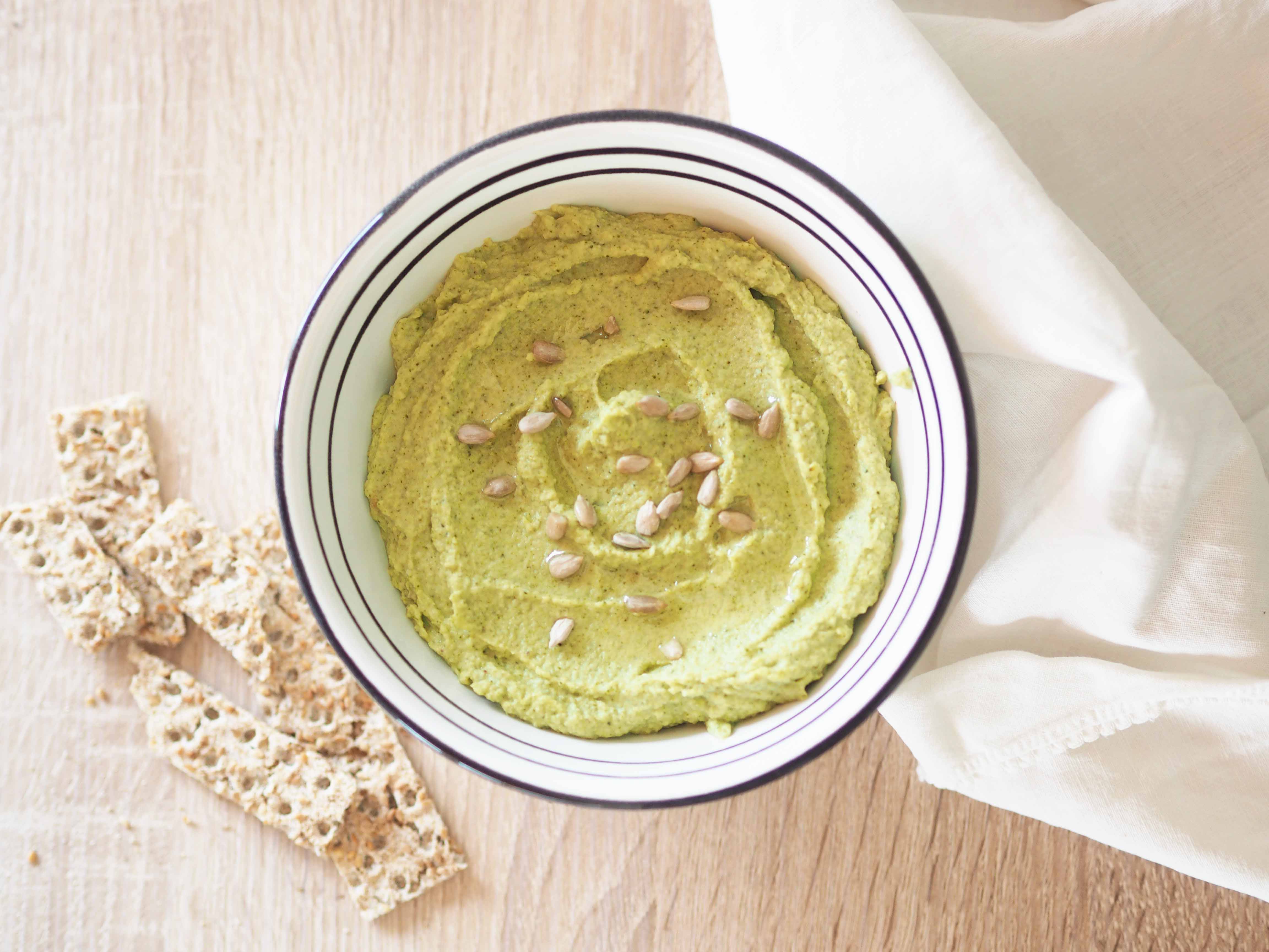 Hummus de brócoli… Why not?