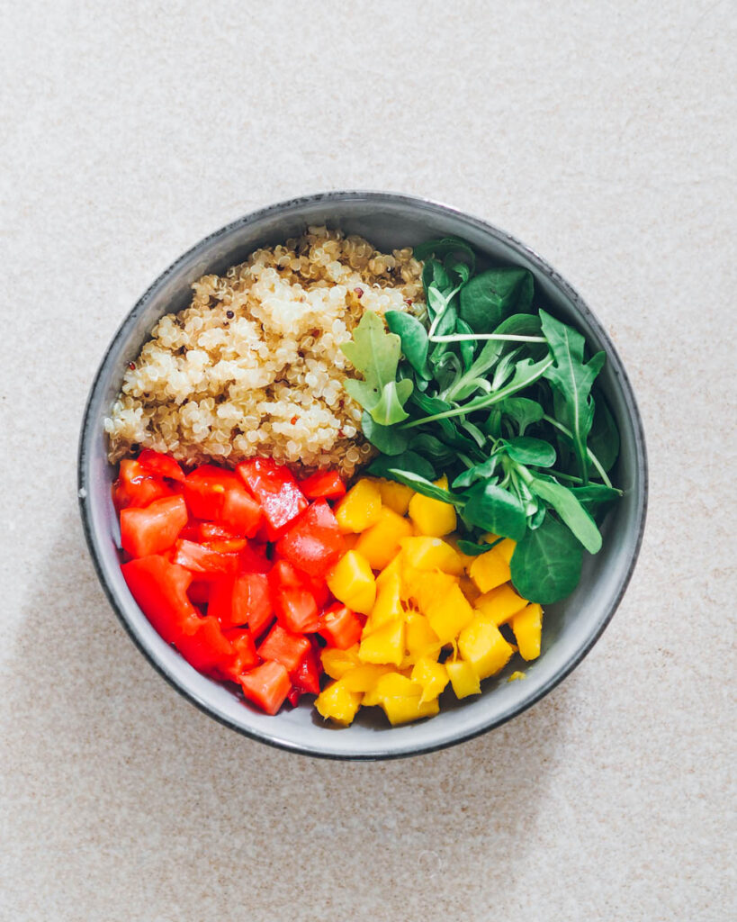Ensalada de quinoa