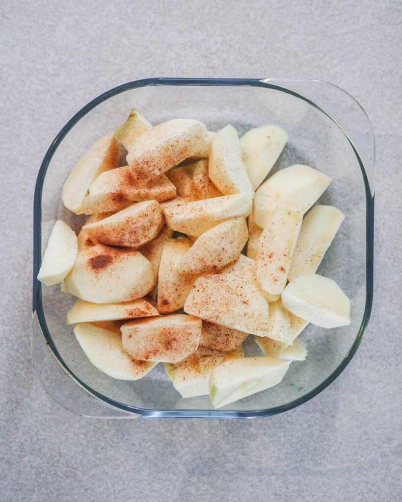 compota de manzana